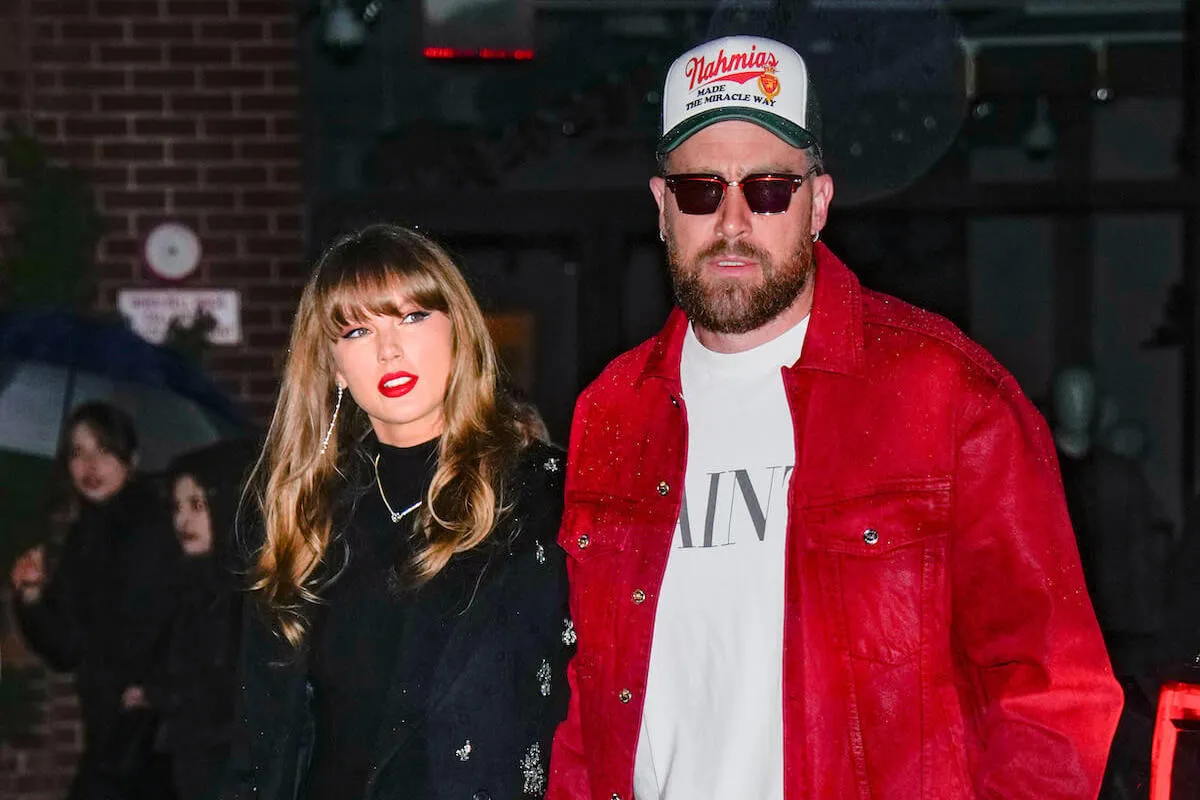 Taylor Swift, who is 'supporting' Travis Kelce after his Super Bowl loss, walks with him in 2024