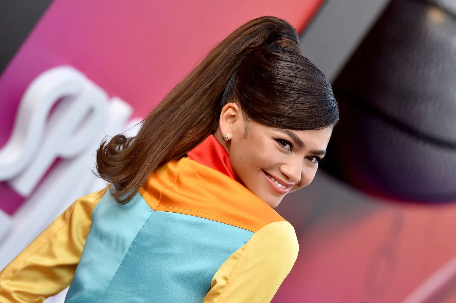 Zendaya at the premiere of 'Space Jam: Legacy'