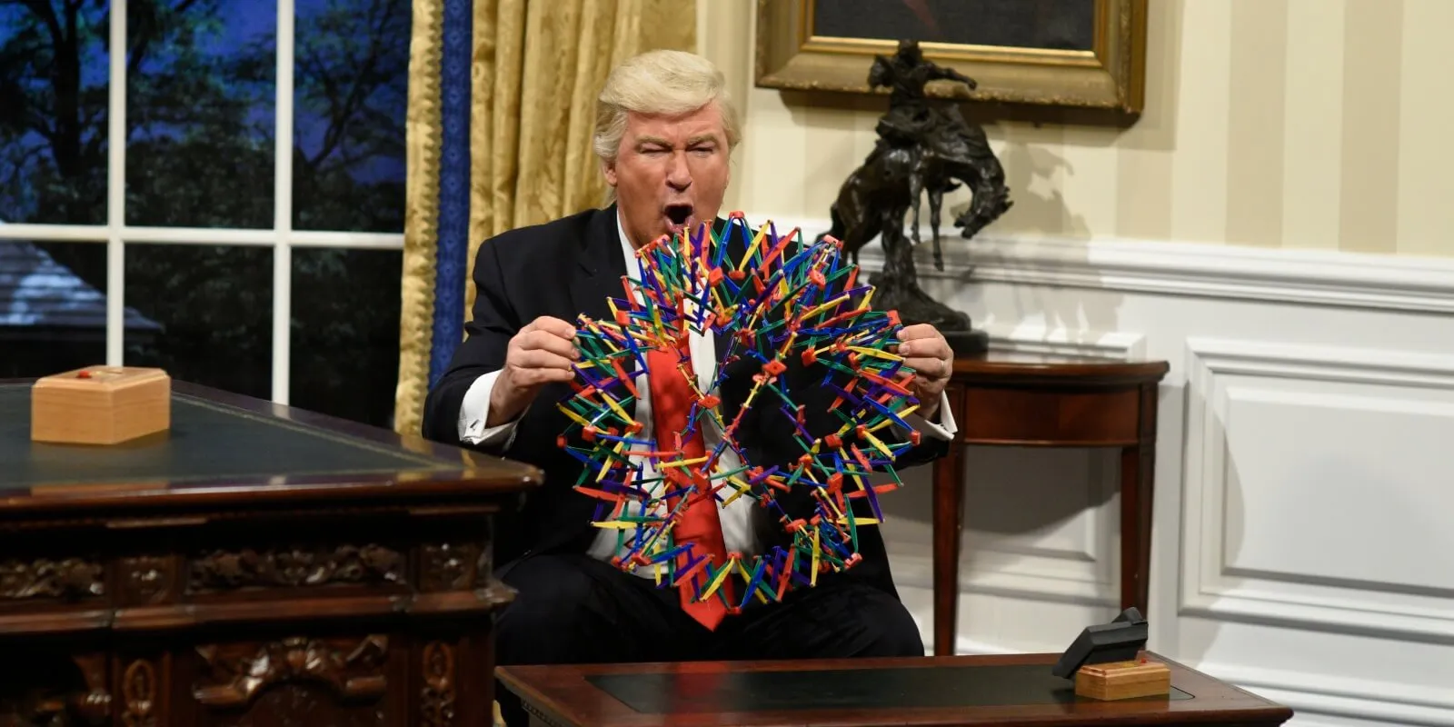 Alec Baldwin played Donald Trump on 'SNL' a staggering 46 times.