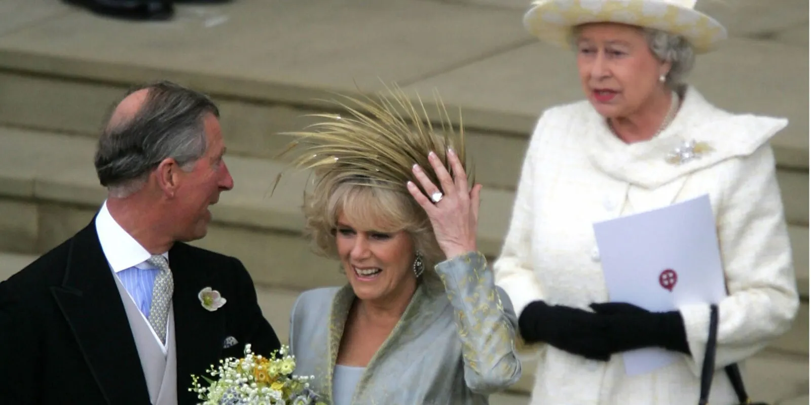 King Charles, Camilla Parker Bowles and Queen Elizabeth