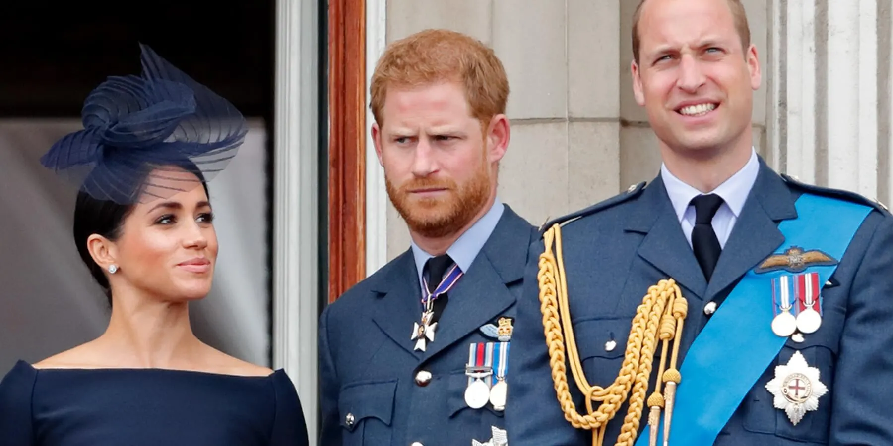 Meghan Markle, Prince Harry and Prince William