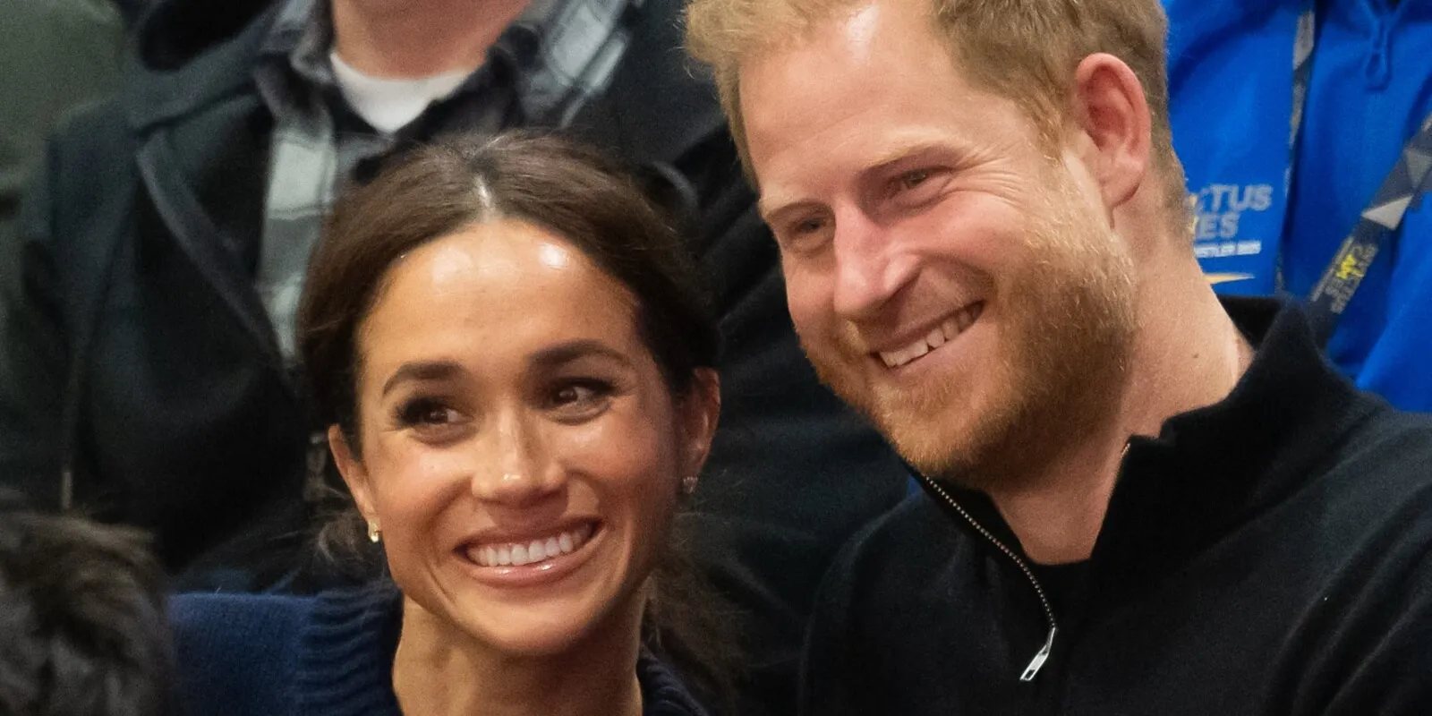 Meghan Markle and Prince Harry photographed during The Invictus Games in February 2025